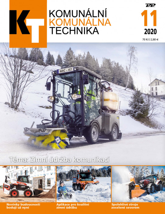 Obálka titulu Komunálna technika - vydanie č. 11/2020