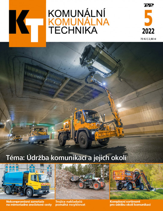 Obálka titulu Komunálna technika - vydanie č. 5/2022