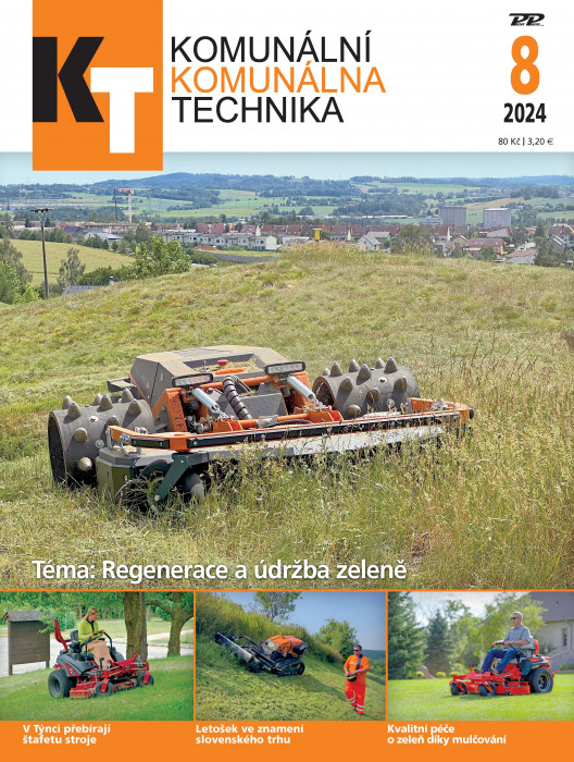 Obálka titulu Komunálna technika - vydanie č. 8/2024