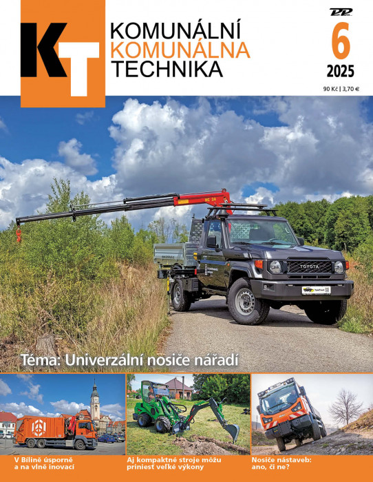 Obálka časopisu Komunálna technika