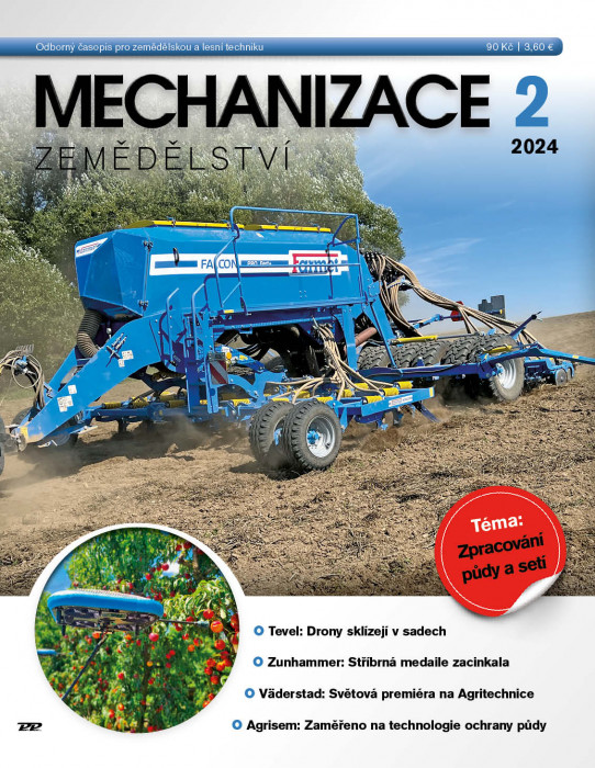 Obálka titulu Mechanizace zemědělství - vydanie č. 2/2024