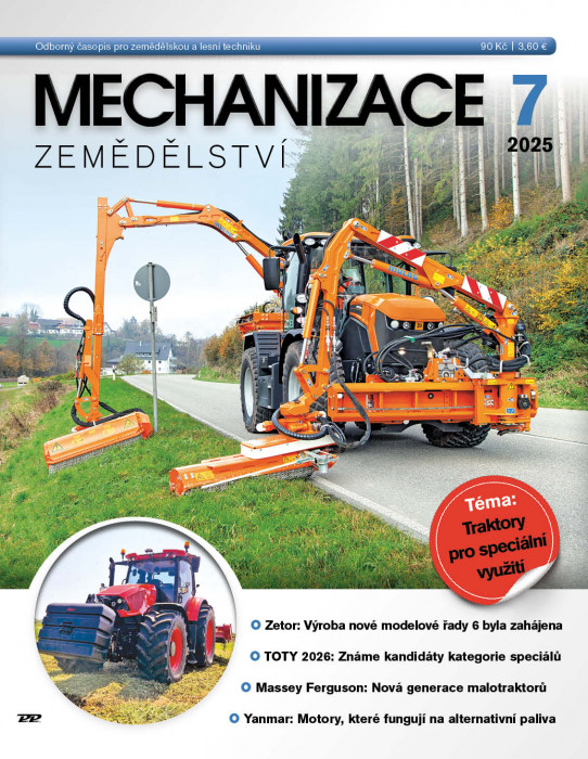 Obálka titulu Mechanizace zemědělství