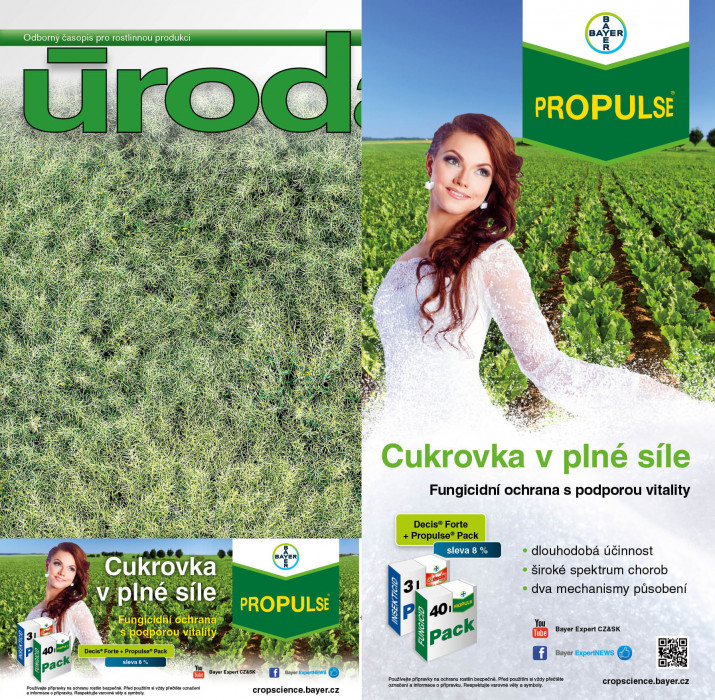 Obálka časopisu Úroda/Rostlinolékař