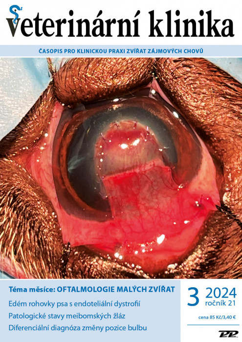Obálka časopisu Veterinární klinika