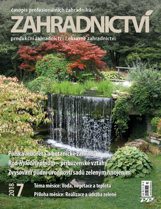 Obálka titulu Zahradnictví - vydanie č. 7/2018
