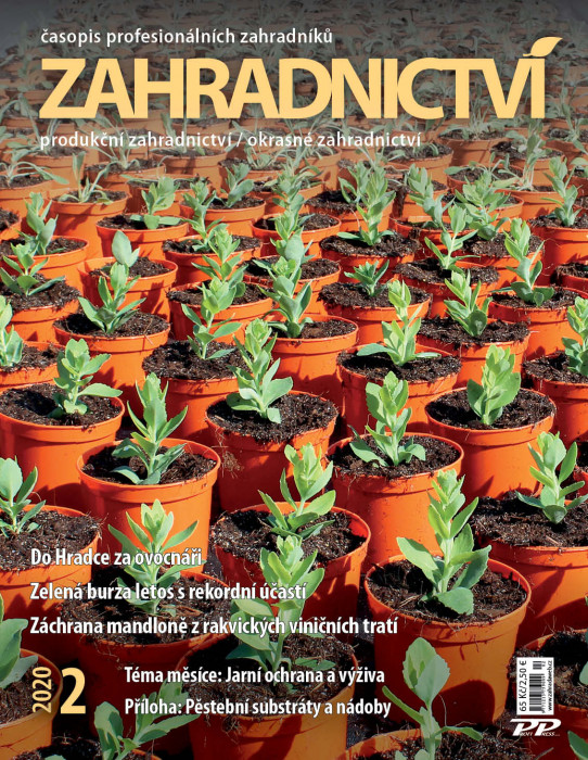 Obálka titulu Zahradnictví - vydanie č. 2/2020