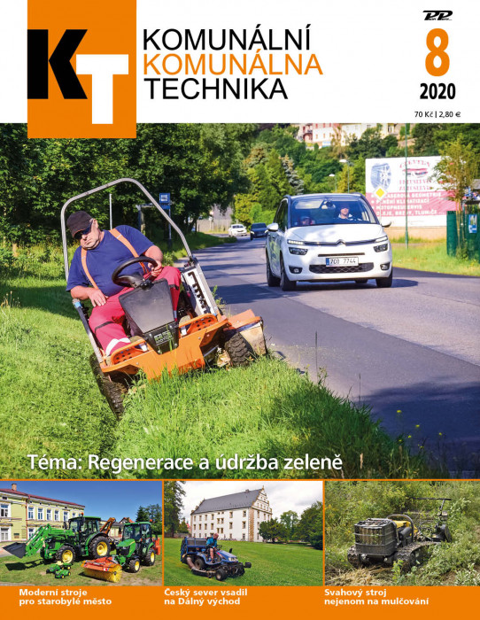 Obálka titulu Komunálna technika - vydanie č. 8/2020