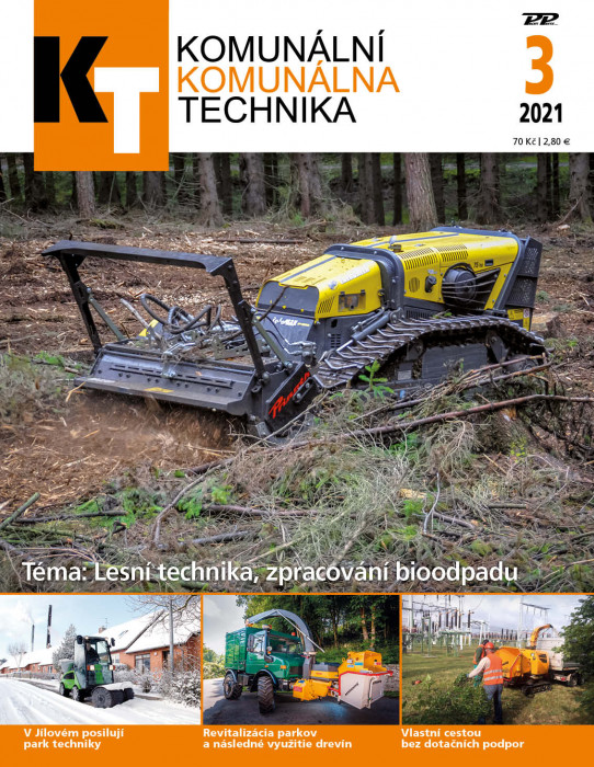 Obálka titulu Komunálna technika - vydanie č. 3/2021