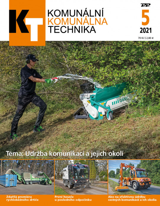 Obálka titulu Komunálna technika - vydanie č. 5/2021