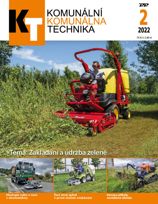 Obálka titulu Komunálna technika - vydanie č. 2/2022