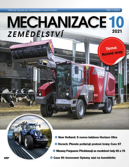 Obálka titulu Mechanizace zemědělství - vydanie č. 10/2021