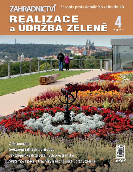Obálka titulu Zahradnictví - vydanie č. 4/2021