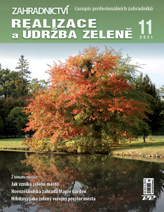 Obálka titulu Zahradnictví - vydanie č. 11/2021
