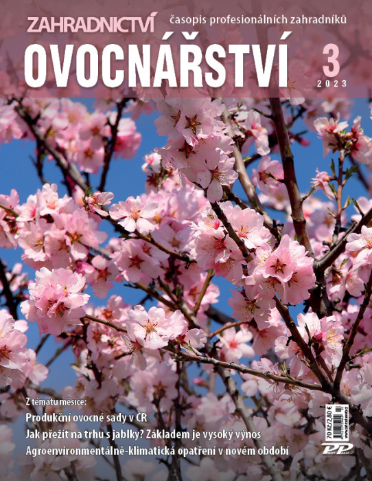 Obálka titulu Zahradnictví - vydanie č. 3/2023